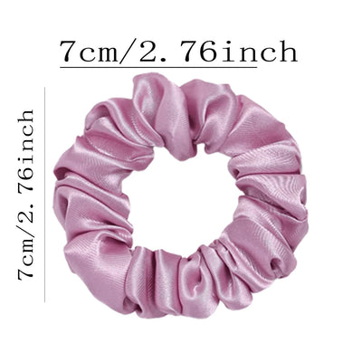 Satin Haargummi-Set (20 Stück)