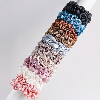 Satin Haargummi-Set (20 Stück)